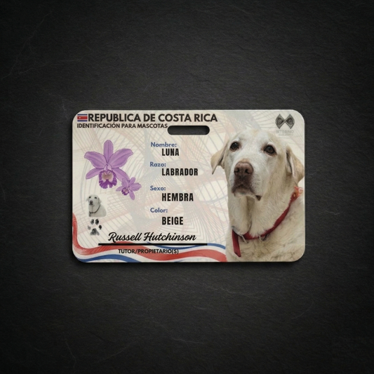 Cédula para Mascota