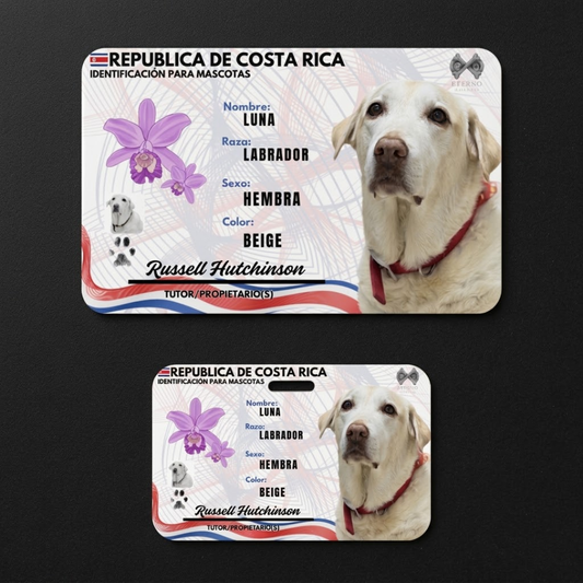 Kit Vínculo Eterno (Cédula Mascota + Credencial Tutor)